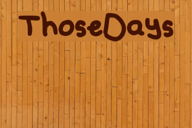Those_Days Example 3