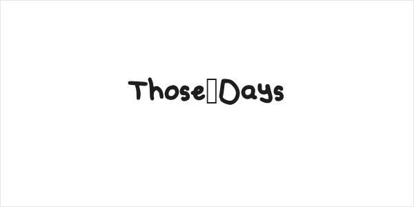 Those_Days Logo