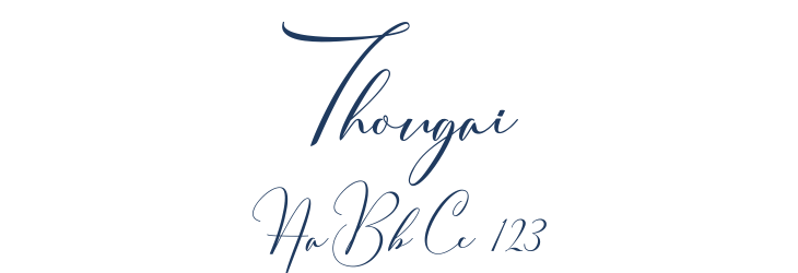 Thougai Font Preview