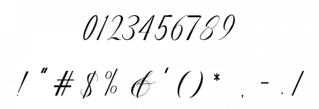 Thougai फ़ॉन्ट अन्य घर का काम