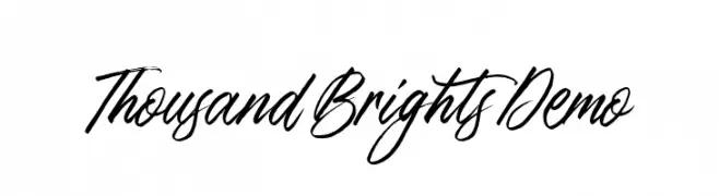 ThousandBrightsDemo 