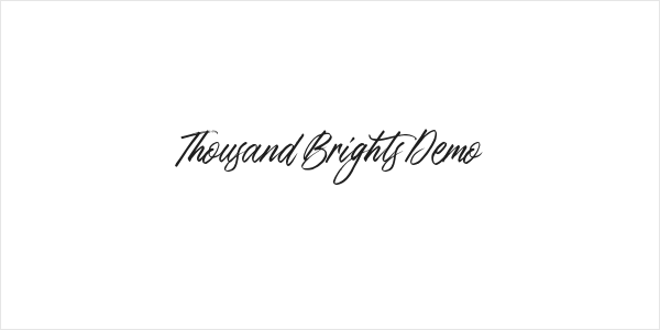 ThousandBrightsDemo Logo
