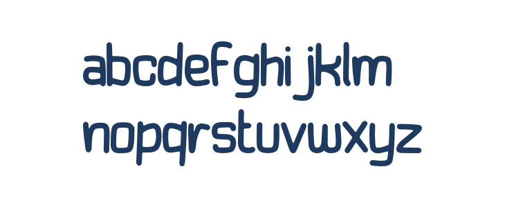 ThousandSunny-Regular Lowercase