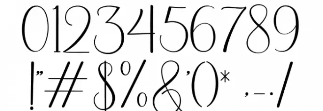 Thousands خط محارف أخرى