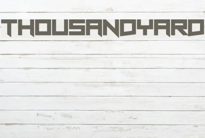 Thousandyard Example 3