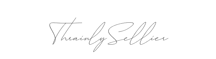 Thrainly Sellier  नि: शुल्क फ़ॉन्ट्स डाउनलोड