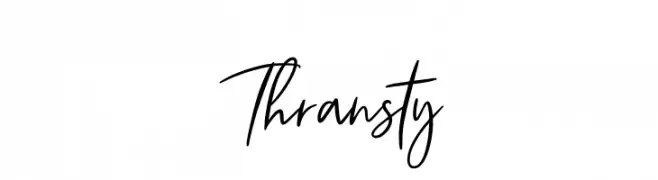 Thransty  font caratteri gratis