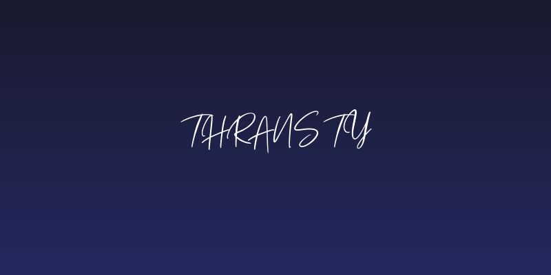Thransty Social Header
