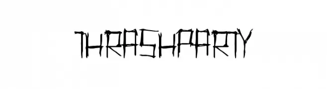 ThrashParty  baixar fontes gratis