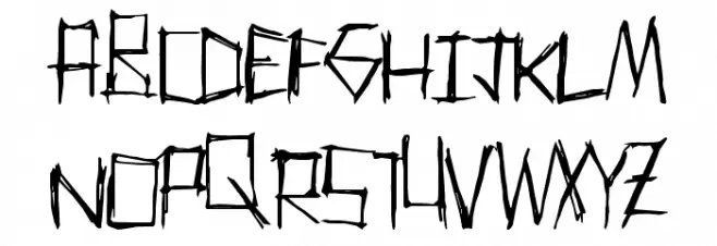 ThrashParty Caratteri MINUSCOLO