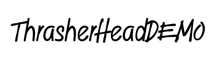 Thrasher Head DEMO  Fuentes Gratis Descargar