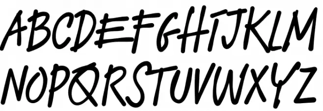 Thrasher Head DEMO Font UPPERCASE