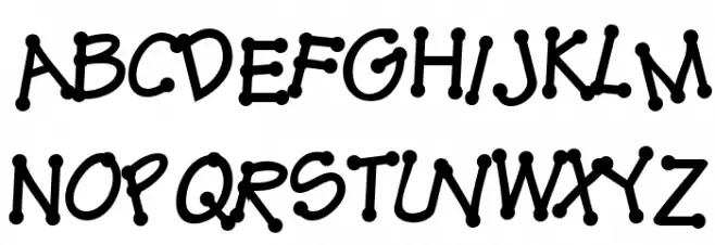 ThreadFun BoldItalic Schriftart Groß