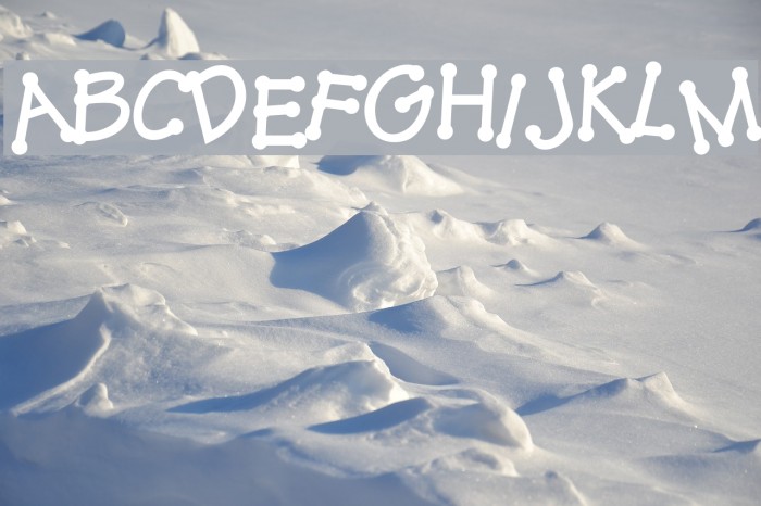 ThreadFun BoldItalic Font examples