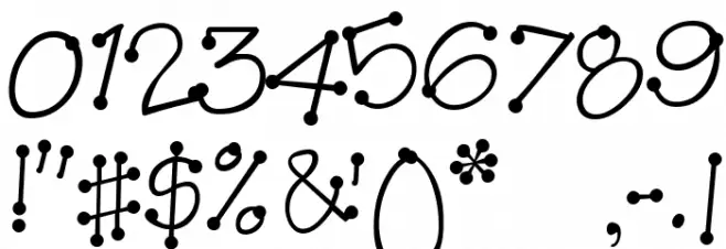 ThreadFun Italic Font OTHER CHARS