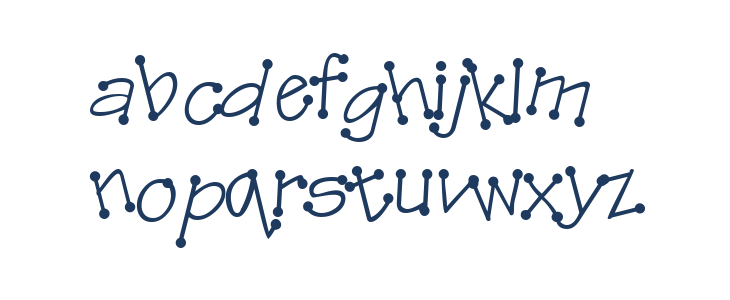 ThreadFun Italic Lowercase