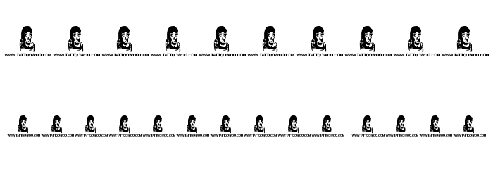 Thready Bear Font OTHER CHARS