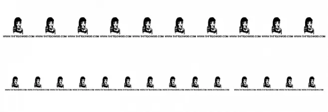 Thready Bear Font OTHER CHARS