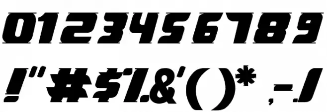 Threarer Font OTHER CHARS