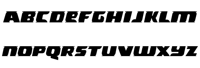 Threarer Font LOWERCASE