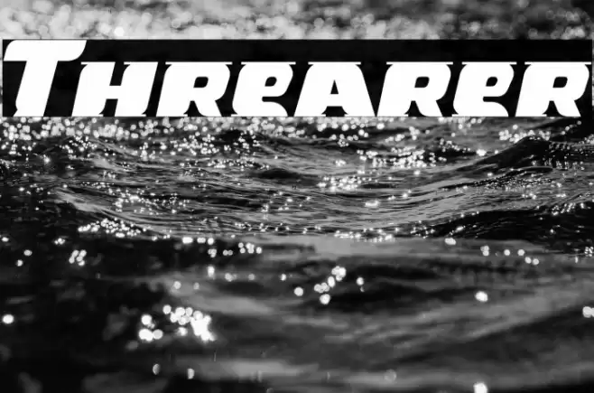 Threarer Font examples