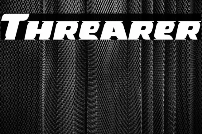 Threarer Font examples