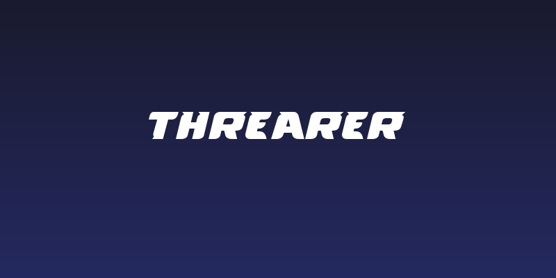 Threarer Social Header