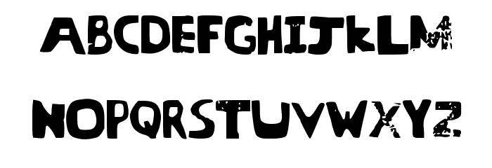 Threat Font LOWERCASE
