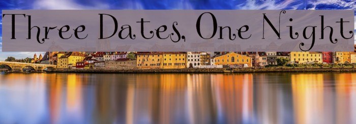 Three Dates, One Night Font examples