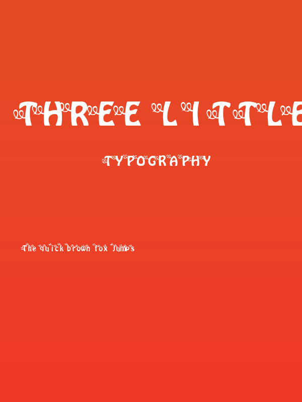 Three Little Pink Pigs Poster