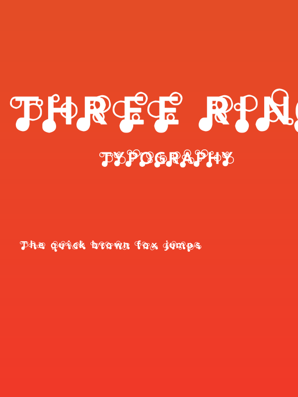 Three Ring Circus Poster