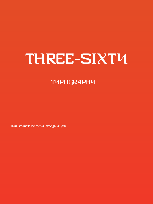 Three-Sixty Poster
