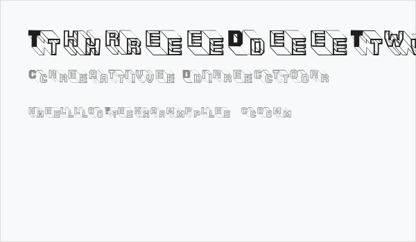 ThreeDeeTwoBeta Business Card