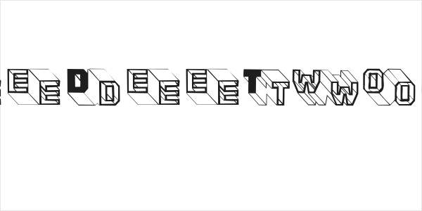 ThreeDeeTwoBeta Logo