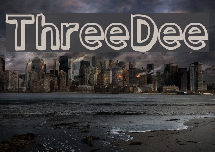 ThreeDee Font examples