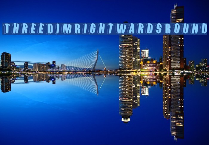 ThreeDimRightwardsRound لخطوط تنزيل examples