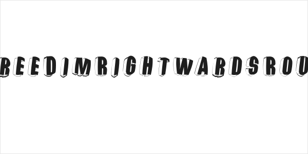 ThreeDimRightwardsRound Logo
