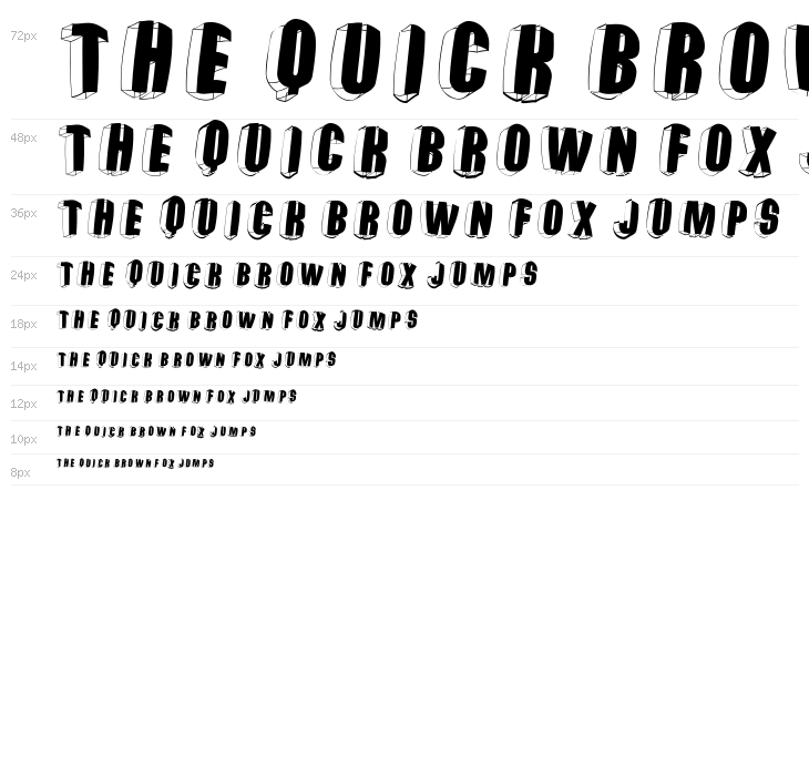 ThreeDimRightwardsRound Waterfall