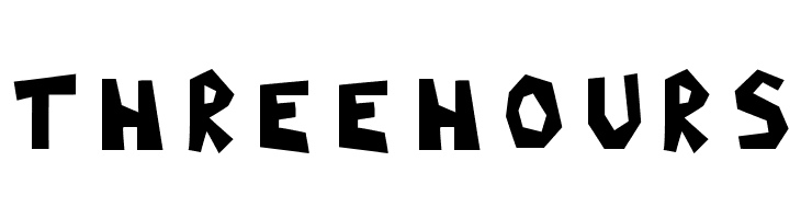 ThreeHours  font caratteri gratis
