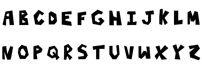 ThreeHours Font LOWERCASE