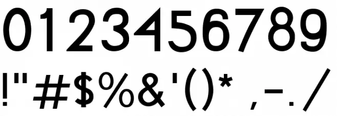 ThreePointSix Roentgen Caps Font OTHER CHARS