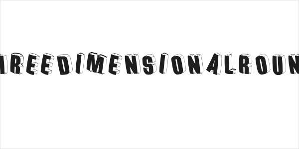 ThreedimensionalRound Logo