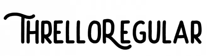 Thrello Regular  Free Fonts Download