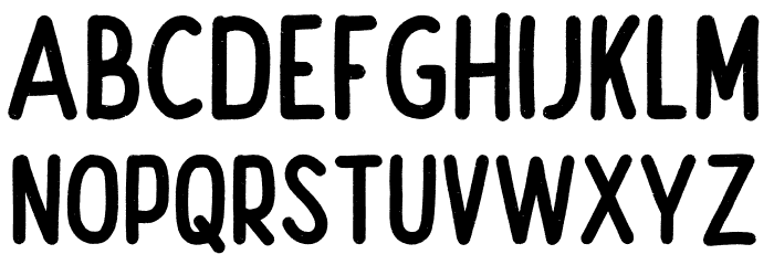 Thrello Regular Font LOWERCASE
