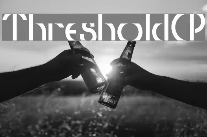 ThresholdCP Font examples