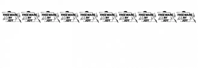 Thrift Store Items JL Font OTHER CHARS