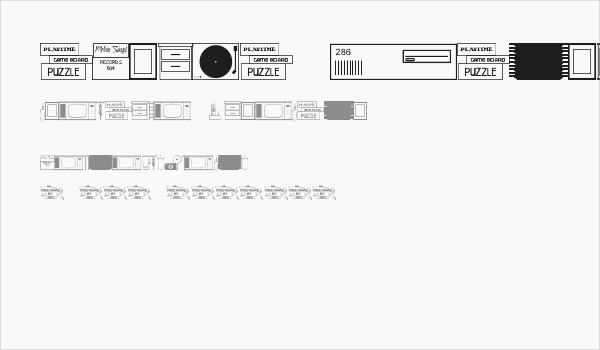 Thrift Store Items JL Business Card