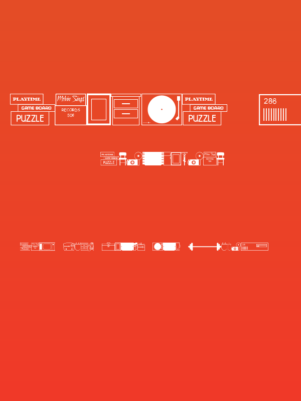 Thrift Store Items JL Poster