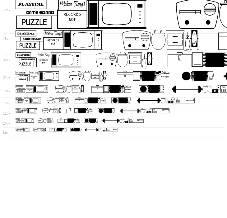 Thrift Store Items JL Waterfall