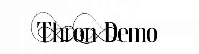 Thron Demo  Frei Schriftart Herunterladen